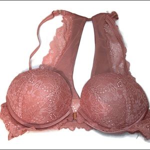 Victoria’s Secret PINK Racerback Date Night Lace Bra